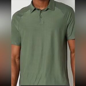 Men's Xersion Olive Green Cooling Polo Shirt Sz 3XL NWT